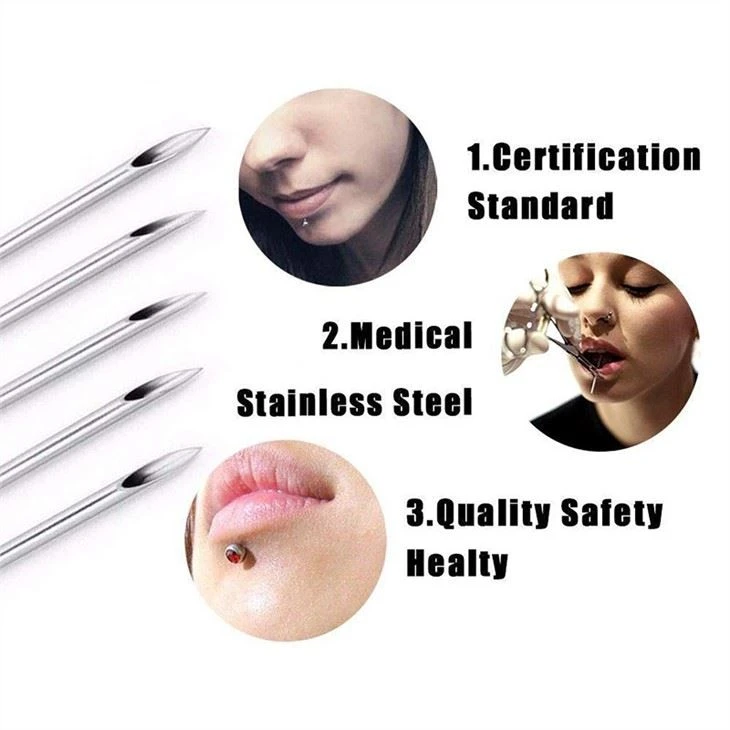 Nose Piercing Needles